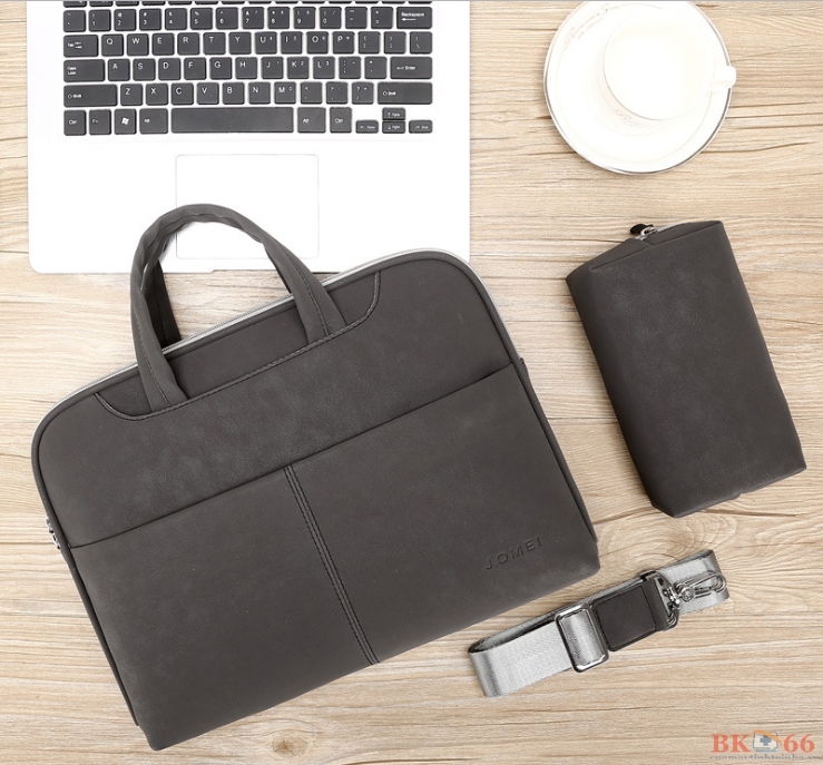 Túi chống sốc cho laptop, macbook, surface da PU cao cấp-5